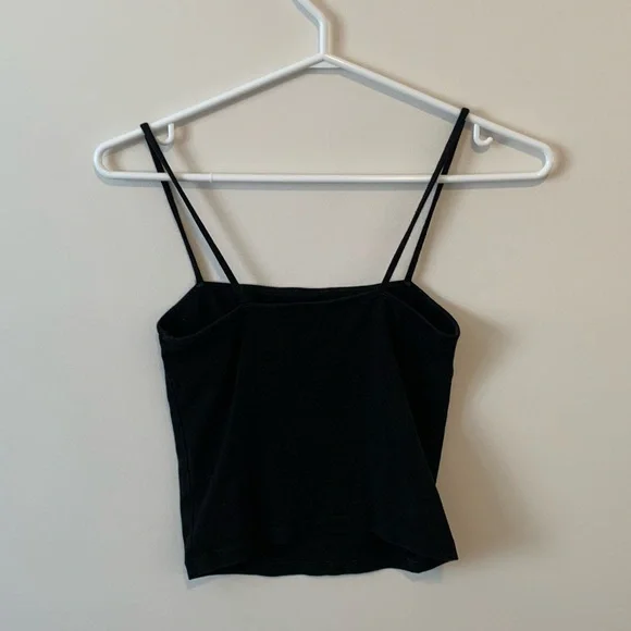 wild fable Tops 3 For 2 Wild Fable Straight Neck Black Spaghetti Strap Tank Top Poshmark